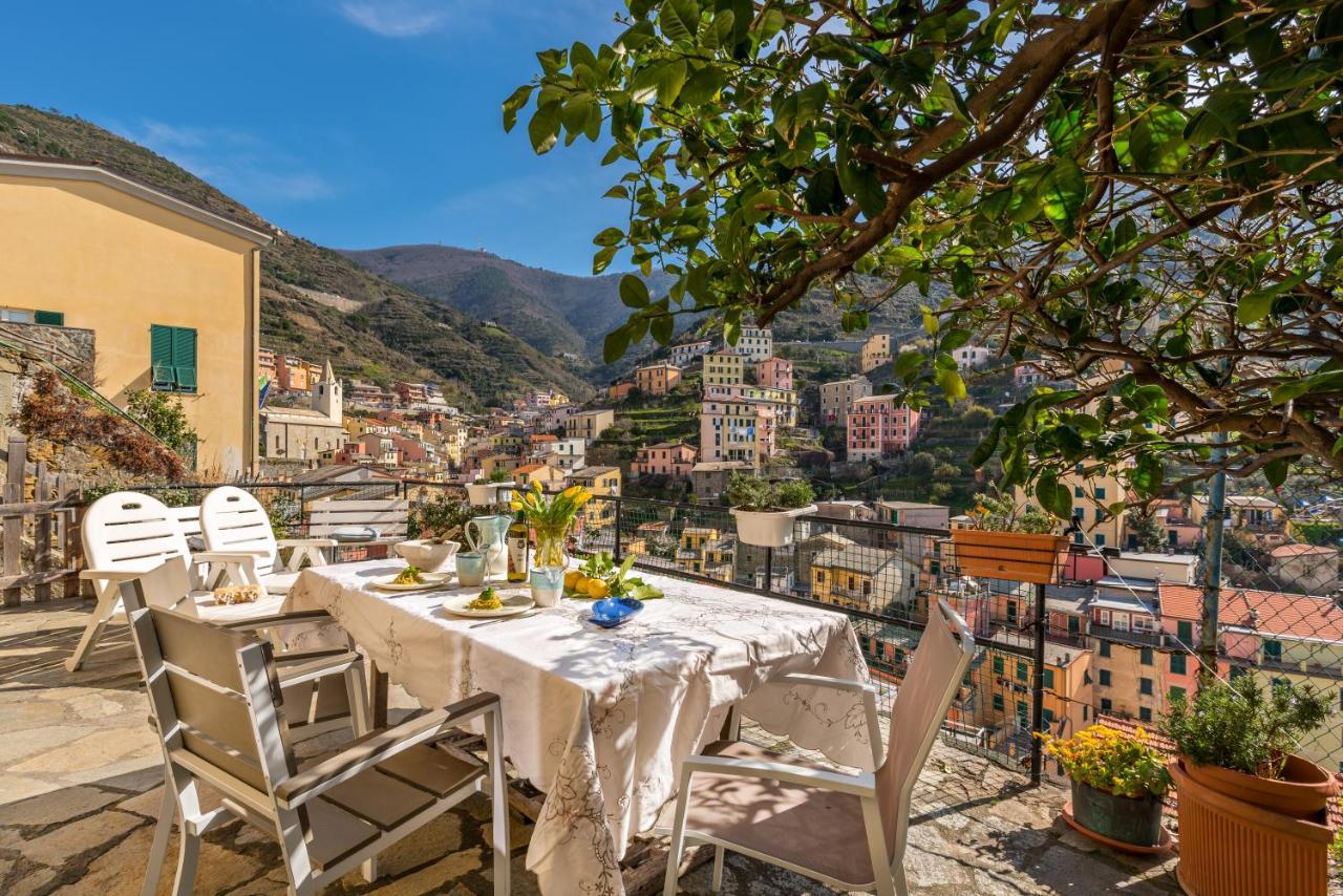 Apartament Villino Caterina House: Big Terrace Seaview Riomaggiore Zewnętrze zdjęcie